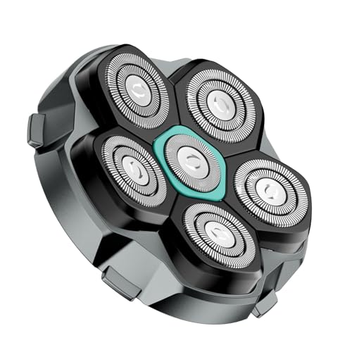 Kensen Máquina de barbear cabeça para homem - preto (cabeça de substituição)