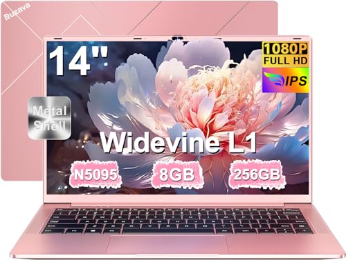 Computador portátil de 14 polegadas Celeron N5095 até 2,9 GHz Win11 8 GB 256 GB SSD expansão 1 TB 5G WiFi 1920 x 1080 FHD BT4,2 Mini HDMl USB 3.0 portátil com rato espanhol pelo Linha - Ouro M etal
