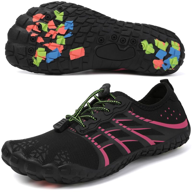Unissexo sapatos escalços homem mulher sapatos de água homens mulheres Barefoot sapatilhas ao ar livre secagem rápida surf calçado para ioga praia respirável leve e antiderrapante 37-46EU