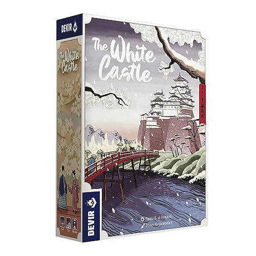 Devir - The White Castle, jogo de tabuleiro de estratégia, tema japonês, jogo solitário, a partir de 12 (BGWCML)