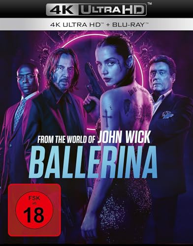 Ballerina - From the World of John Wick (4K Ultra HD) (+ Blu-ray) [Alemania] [Blu-ray]