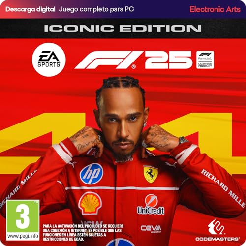 F1 25 Iconic Edition PCWin | Codigo de descarga inmediato EA App | Videojuegos | Castellano