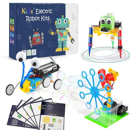 Afufu Jogo de experiências para crianças de 6 a 14 anos, STEM brinquedos kit de ciências, kit científico construção de brinquedos set eletricidade, kit elétrico físico educativo presente de