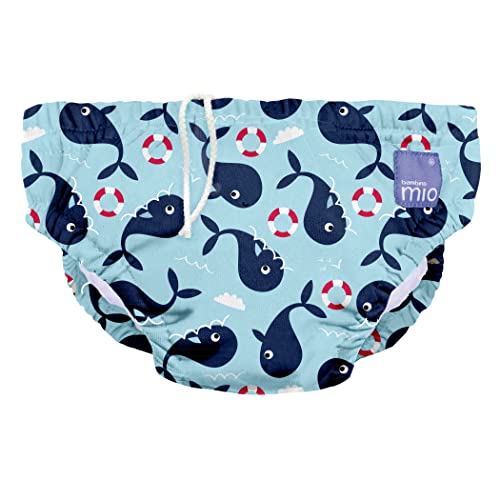 Bambino Mio Fralda de banho reutilizável, anti-gotejamento, elegante e leve