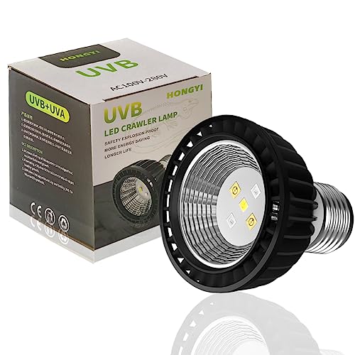 QeeHeng Turtle Heating lantern Bathing lantern, Heating bomb uva e uvb Turtle répteis Heating lantern, reptile Turtle and Amphibian PET Heating lantern, barba dragon UV 5.0 lantern