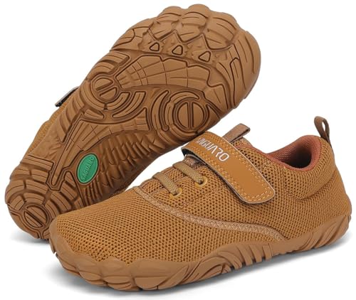 SAGUARO Sapatilhas Barefoot para crianças, antiderrapantes, leves, calçado escalços, tamanho 24-36