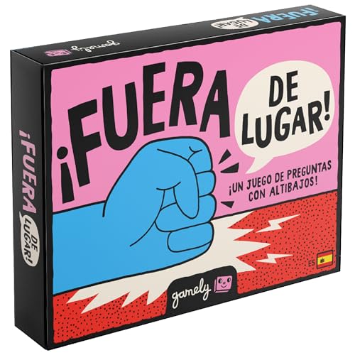 Gamely Fora do lugar! | O Ótimo jogo de perguntas onde terá que tentar a sorte | um jogo adequado para crianças, adolescentes e adultos, 2 jogadores