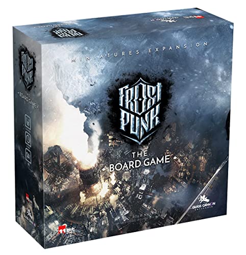 Glass Cannon Unplugged Expansão de miniaturas: Frostpunk: The Board Game | Jogo de mesa | A partir de 16 anos | 1-4 jogadores | 120-150 minutos de tempo de jogo