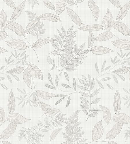 myforHD Papel de parede autocolante flores 44 cm x 1000 cm papel de parede papel autocolante para móveis removível impermeável retro vinil PVC autocolante decorativos parede sala de estar quarto