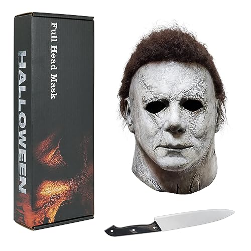 Xambop Halloween máscara de Michael Myers para adultos horror cosplay disfarces