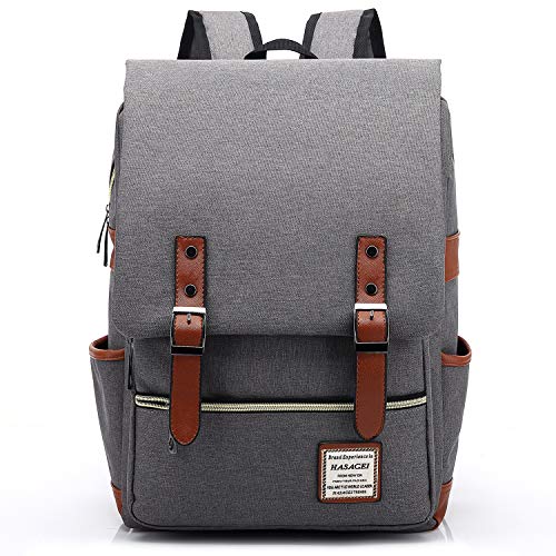 HASAGEI Ukbb0006 Wenjie - Mochila de viagem para computador portátil, unissexo, estilo vintage, cor preta, crianças