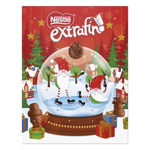 Nestlé Extrafino Calendário de advento de figuras de chocolate, 85 g