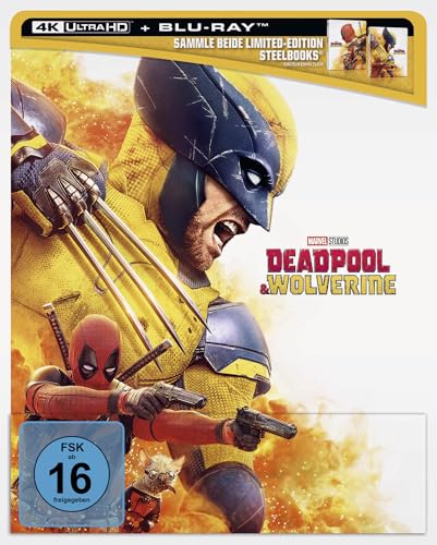 Deadpool & Wolverine – Limitiertes Steelbook WOLVERINE (4K Ultra HD & Blu-ray)