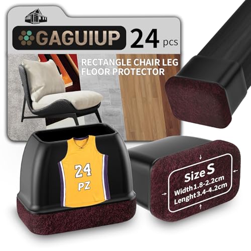 Protetores retangulares de silicone para pernas de cadeira, tampas para pernas de cadeira, protetor de pés para móveis, capas para pernas de mesa de movimento livre, tampas de pernas de banco para