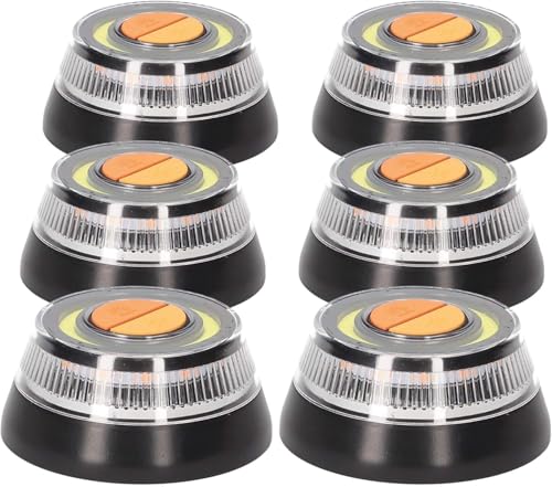 PMK GRUPO Luz V16 homologada DGT | luz de emergência carro averia ou acidente [visibilidade 1 km] ou lanterna com base ou gancho para pendurar de ativação simples idada PC21020081-6 unidades