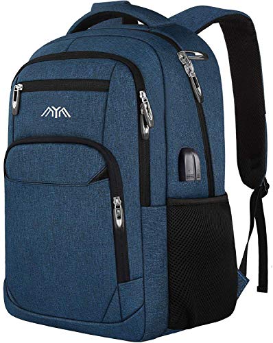 YAMTION Mochilas escolares juvenis homem mulher mochila portátil, mochila para computador portátil, mala escolar adolescente