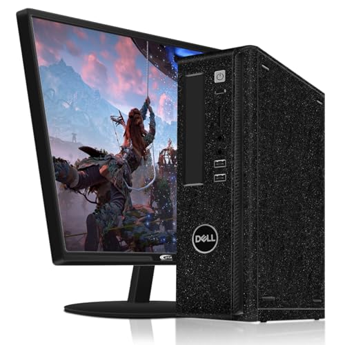 DELL - Computador de mesa Treasure Box preto, Intel Quad Core I7 até 3,8 GHz, GeForce GTX 750 Ti 4GB, 16 GB, 512 GB SSD, 600 M WiFi, novo 24" 1080 FHD HDMI LED, W10P64 (Renovado)