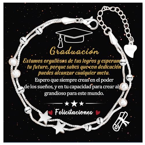 CheersLife Presentes para mulher pulseira mulher presente aniversário mulher filhas amigas irmãs colegas noivas mãe natal presentes criativos contas pulseira, presente de graduação