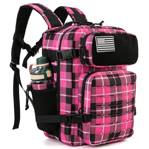 QT&QY Mochilas militares táticas 35/45 L mochila de assalto do exército mala Bug Out de 3 dias mochila de caminhada para acampar