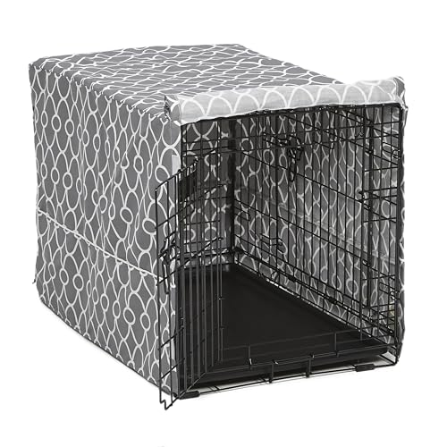 MidWest Homes for Pets Modelo CVR-30 Capa para gaiola de cão com protetor têxtil de teflon capa de privacidade para gaiolas de cão MidWest e New World de 76,2 cm de comprimento