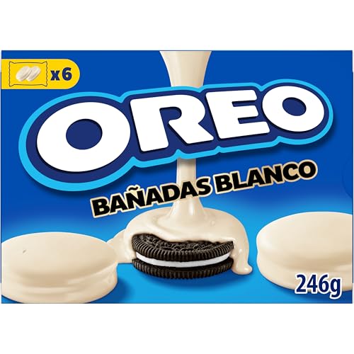 Oreo Cookies cobertos de chocolate branco 246 g