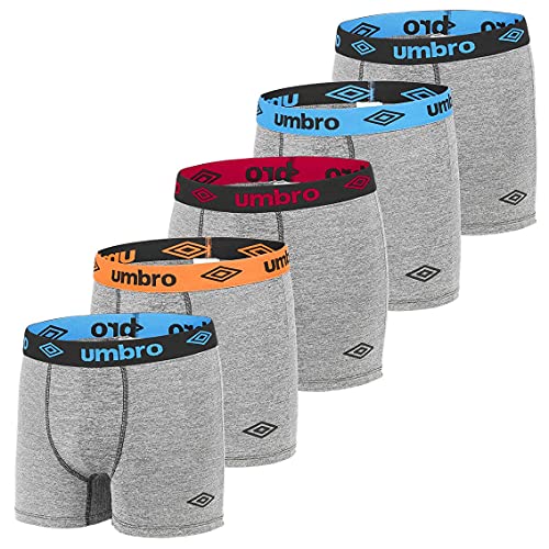 Umbro Cuecas roupa interior homem Sans Couture liso (embalagem de 5)