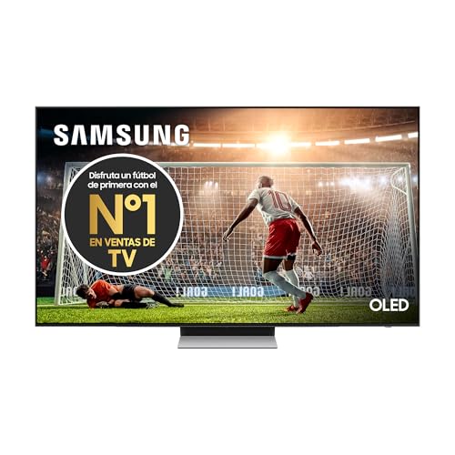 Samsung TV OLED 4K 2024 48S93D Smart TV de 48" com mais brilho e contraste, um som de cinema, a melhor Smart TV e ganha todos os jogos com Motion Xcelerator 144Hz