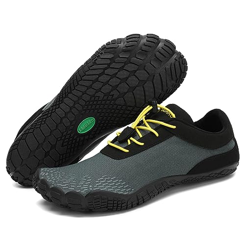 SAGUARO Barefoot Homem mulher sapatilhas minimalistas para zero Drop Soles e Wide Tox Box, Gr.35-48 UE