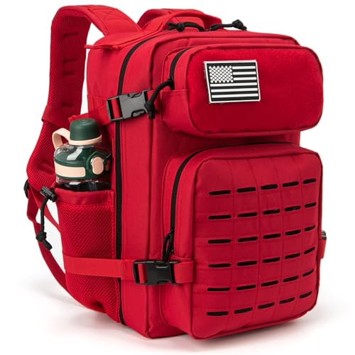 QT&QY Mochilas militares táticas 35/45 L mochila de assalto do exército mala Bug Out de 3 dias mochila de caminhada para acampar