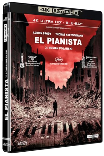 El Pianista (The Pianist) (Roman Polanski) (4K UHD + Blu-ray) [Blu-ray]