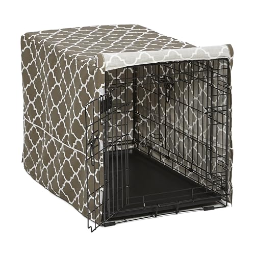 MidWest Homes for Pets Modelo CVR-30 Capa para gaiola de cão com protetor têxtil de teflon capa de privacidade para gaiolas de cão MidWest e New World de 76,2 cm de comprimento