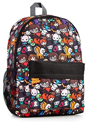 Harry Potter Mochilas escolares juvenis, material escolar para crianças, mochila de grande capacidade para colégio em viagens, merchandising presentes para meninos e meninas adolescentes, Várias cores