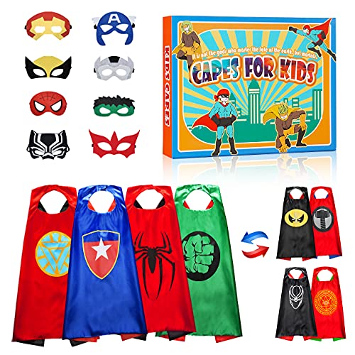Gralal Camada disfarce 4 camadas / 8 máscaras - camadas para festas e presente de aniversário