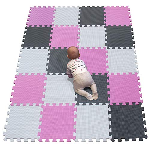 YIMINYUER® 20 peças (30 cm x 30 cm de cada peça), tapetes para puzzle para bebés, tapetes quebra-cabeças e jogos, crianças tapete puzzle bebé R01R03R12G301020