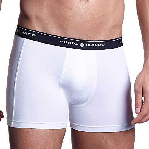 Punto Blanco Triplo Boxer Basix (pacote de 3) para homem