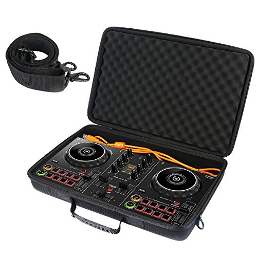 Khanka Capa rígida para controlador Pioneer DJ, preto, DDJ-200, clássico, Preto, Clássico