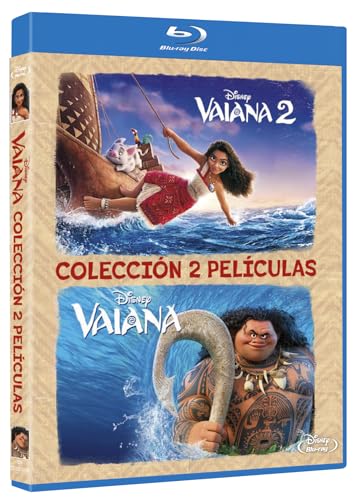 Vaiana 1+2 (Moana) (Blu-ray) Pack 2 peliculas