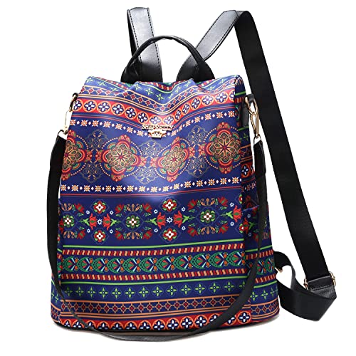 shepretty Mochila anti-roubo impermeável para mulher viajar