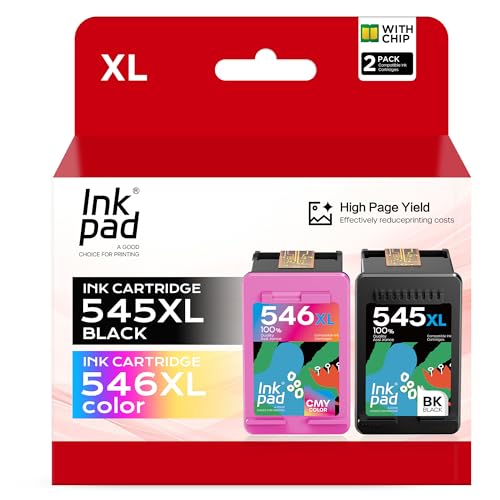 iNKPAD PG-545XL CL-546XL PG545 CL546 XL cartucho de tinta para impressora Canon 545XL 546 XL cartucho de tinta para Pixma MX490 MX495 TR4550 TR4551 MG2550s MG222550s MG22222222222222G222222222222220s