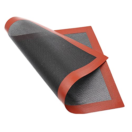 Tapete de silicone lavável e reutilizável para assar - folha permanente para forno, microondas, congelador, papel de alumínio alternativo