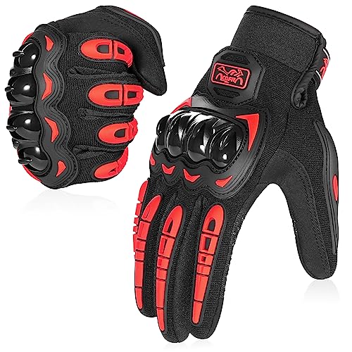 COFIT, Luvas de mota, ecrã tátil nos dedos, de corridas de motas, para bicicleta ATV BMX MTB, escalada, motocross e outros desportos ao ar livre