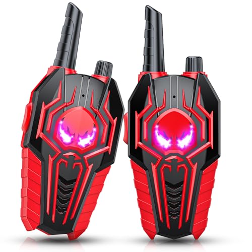Toyokid Walkie Talkie Crianças 3 4 5 6 7 8 9 10 anos, brinquedos crianças 3-10 anos Walkie-Talkies presente criança 3-10 anos jogos exterior crianças presentes de aniversário crianças brinquedos para