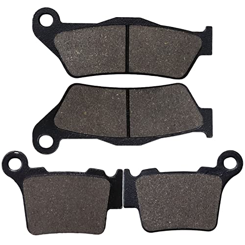 Cnornus Almofadas de travão dianteiras traseiras para EXC SX 125 Six Days XC 150 200 EXC-F XC-W EXC-F-W 250 MXC 300 SX-F 350 Garfo invertido 400 EXC450 Racing 500 EXC525 10/P 181-368