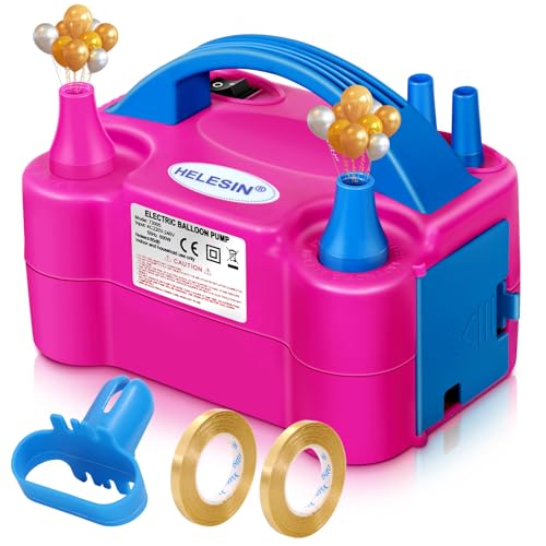 Bomba elétrica para balões, bomba de balões, bomba de balões, 2 modos de enchimento, bomba de balões para decoração de aniversário, decoração de festas, decoração de Natal