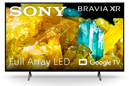 Sony BRAVIA XR 50 x 90S/P Televisão inteligente Google, Full Array de 50 polegadas, 4K HDR 120Hz e HDMI 2.1 para PS5, Dolby Vision-Atmos, ecrã triluminos Pro
