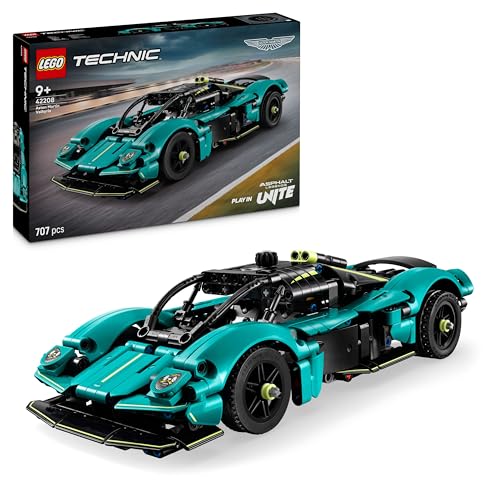 LEGO Technic Aston Martin Valkyrie - Maquete de carro de brinquedo com motor V12 e portas de asas de gaivota que se abrem - carros colecionáveis, presente para meninos e meninas de 9 anos 42208