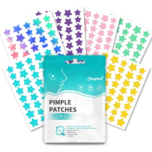 Patches Acne Pimple Patches óleo de árvore de chá e ácido salicílico adesivos grãos acne invisíveis e de absorção impermeável podem livrar-se a acne rapidamente (240 peças)