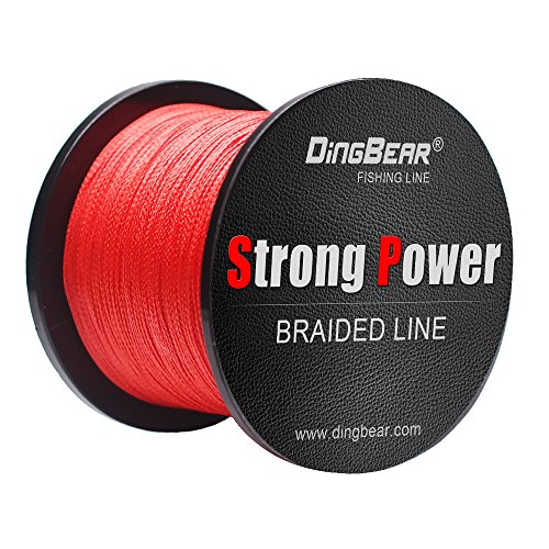 Dingbear, 437Yd-5000Yd, Linha de pesca trançada genérica, forte puxar, linhas de pesca