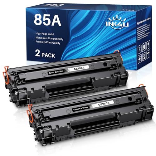 INK4U CE285A Cartucho de toner substituição para HP 85A Toner HP CE285A para HP Laserjet Pro P1102 P1102W P1100 P1109 M1210 M1212NF M1212 M1217NFW M1132 1136/M M1217NFW (2 preto)