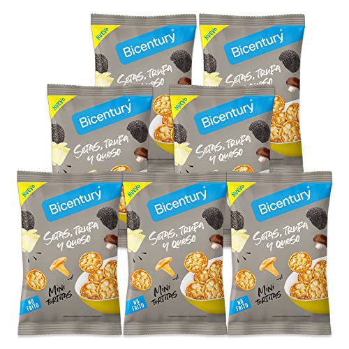 Bicentury - Mini bolos de milho sabor cogumelos, trufa e queijo (7 unidades)